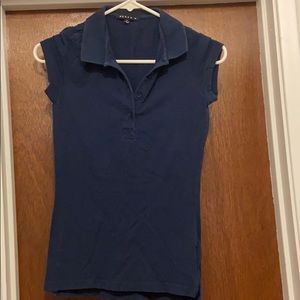 Girls navy tee